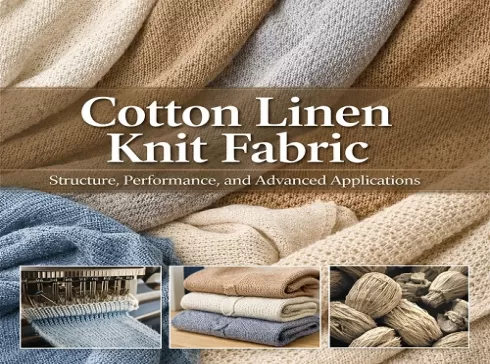 Kain Rajut Linen Katun: Struktur, Kinerja, dan Aplikasi Lanjutan